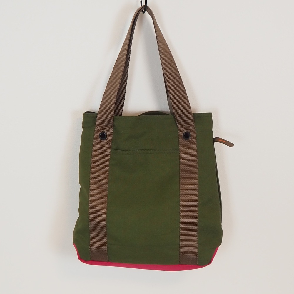 III Parcel Urban Utility Shoulder Tote Green Pink Ripstop Nylon Gorpcore Pouch - Picture 4 of 14
